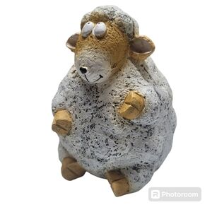 * Sheep statuary 7" tall 4" wide shelf decore collectible